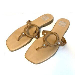 DV Dolce Vita Marta Flat O Ring Thong Sandals Size 8.5